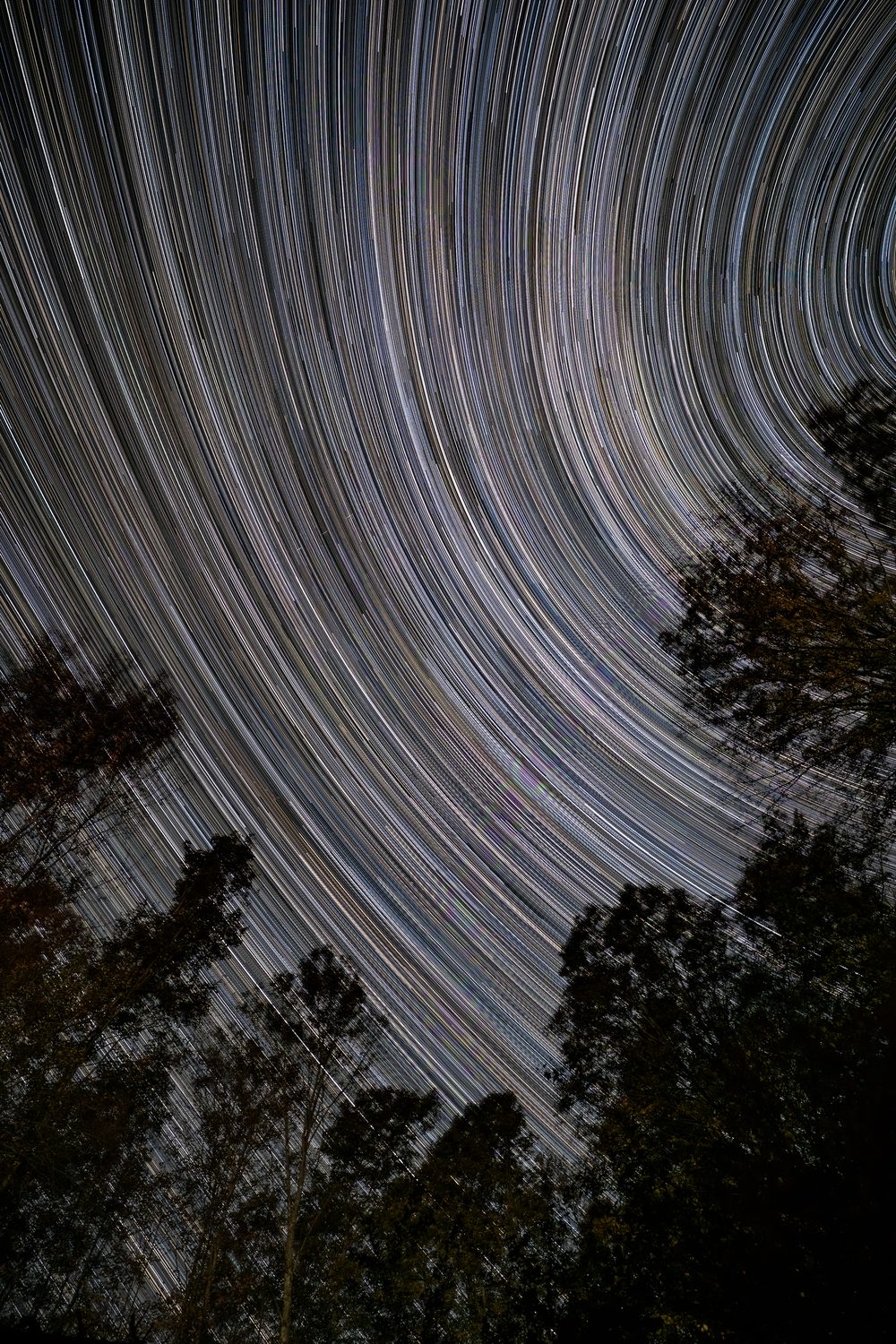 Night sky photograph — Northern Michigan